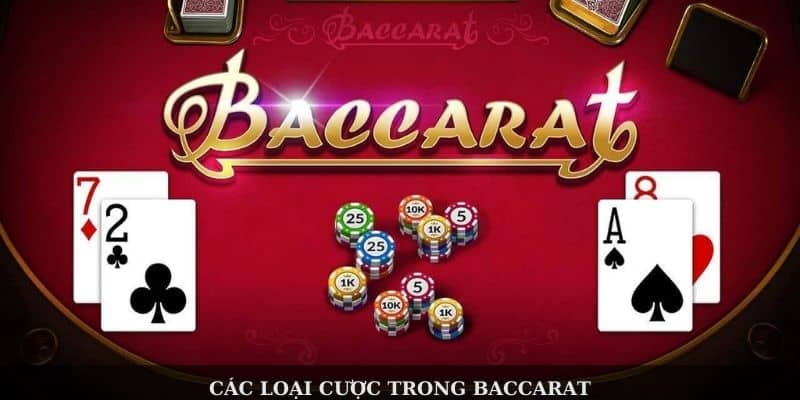 Các loại cược trong Baccarat FUN88